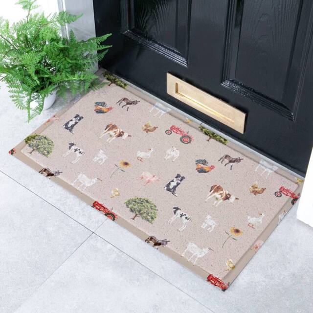 Artsy Mats Farm Life Doormat - Size: 60 cm x 90 cm - image 1