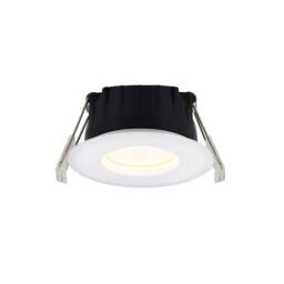 Nordlux Modern Indoor Downlight White Aluminium Intergrated LED 50, 000hrs - Mains Powered, IP65IP20 - thumbnail 2