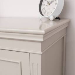 Melody Maison Two Door Small Sideboard/Shoe Cabinet - Daventry Taupe-Grey Range in Taupe - thumbnail 6