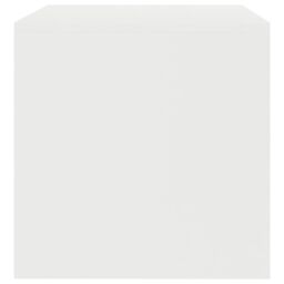Berkfield Home TV Cabinet White 100x40x40 cm Engineered Wood - Size: 100 x 40 x 40 cm - thumbnail 5