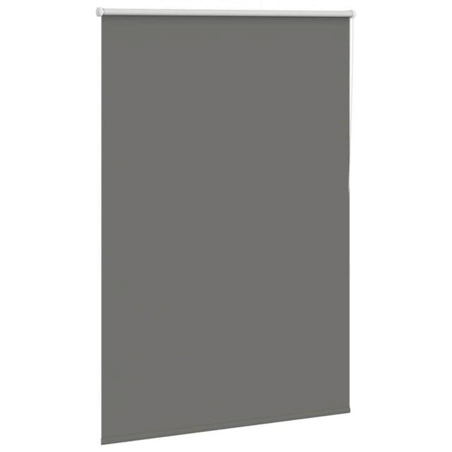 Berkfield Home Roller Blind Blackout Grey 90x130 cm Fabric Width 85.7 cm Polyester - image 1