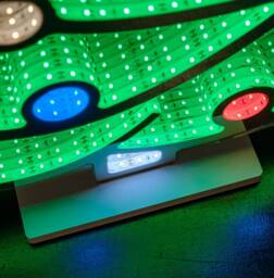 Samuel Alexander 60cm Light up Tree Infinity Decoration with Multi-Coloured LEDs - thumbnail 8