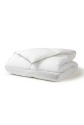 CHRISTY Classic Filled Non-Feather All Season 10.5 Tog Duvet in White - Size: Single
