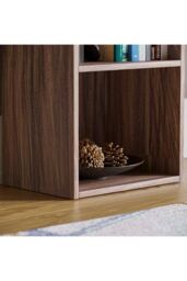 Home Discount Vida Designs Oxford 3 Tier Cube Bookcase Space-saving Storage in Walnut - thumbnail 5