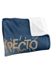 Warner Brothers Harry Potter Expecto Patronum Chibi Potter Blanket 152 x 127 cm in White - thumbnail 3