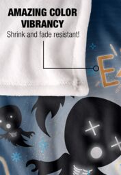 Warner Brothers Harry Potter Expecto Patronum Chibi Potter Blanket 152 x 127 cm in White - thumbnail 4