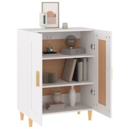 Berkfield Home Sideboard White 69.5x34x90 cm Engineered Wood - thumbnail 4