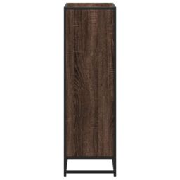 Berkfield Home Book Cabinet Brown Oak 65.5x33x107.5 cm Engineered Wood - thumbnail 5