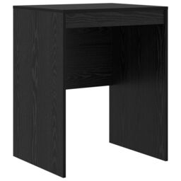 Berkfield Home Writing Desk Black oak Engineered wood 60 x 50 x 76 cm - thumbnail 2
