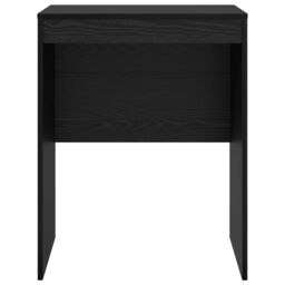 Berkfield Home Writing Desk Black oak Engineered wood 60 x 50 x 76 cm - thumbnail 4