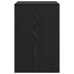 Berkfield Home Writing Desk Black oak Engineered wood 60 x 50 x 76 cm - thumbnail 5