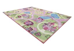 RugsX Rebel Roads Rug in Pink - Size: 95 cm x 133 cm - thumbnail 2