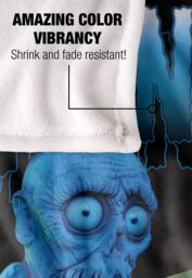 Warner Brothers Beetlejuice 50x60 Shrinkers Silky Touch Super Soft Throw Blanket in White - thumbnail 4