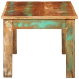 Berkfield Home Coffee Table 100x55x45 cm Solid Wood Reclaimed in Black - Size: 100 x 55 x 45 cm - thumbnail 3
