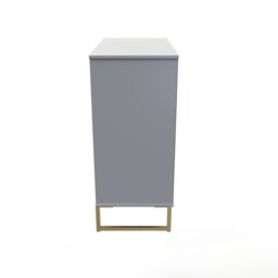 Ready Assembled 2 U Tamworth 4 Drawer Chest (Ready Assembled) in Dark Grey - thumbnail 3