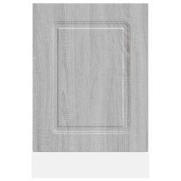 Berkfield Home Dishwasher Panel¬†Kalmar¬†Grey Sonoma 45x1.5x67 cm Engineered Wood in Grey - thumbnail 4