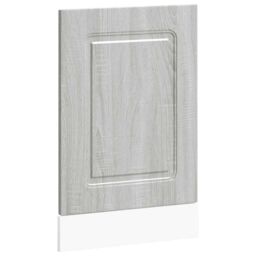 Berkfield Home Dishwasher Panel¬†Kalmar¬†Grey Sonoma 45x1.5x67 cm Engineered Wood in Grey - thumbnail 2
