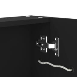 Berkfield Home LED Bathroom Mirror Cabinet 62x14x60 cm in Black - Size: 62 x 14 x 60 cm - thumbnail 6