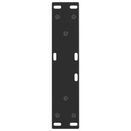 Berkfield Home Dining Table Legs V-Shape 2 pcs Black 28x(42-43.3) cm Steel - thumbnail 7