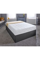 eXtreme Comfort Ltd Diamond Wave Innerspring Mattress 9 Inch Deep Quilted Sleep Surface in White - Size: King - thumbnail 1