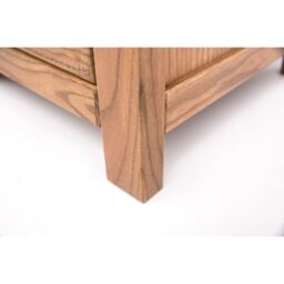 Cabinet Bits Trivento 5 Drawer Narrow Chest of Drawers Brass Knob in Natural - thumbnail 6