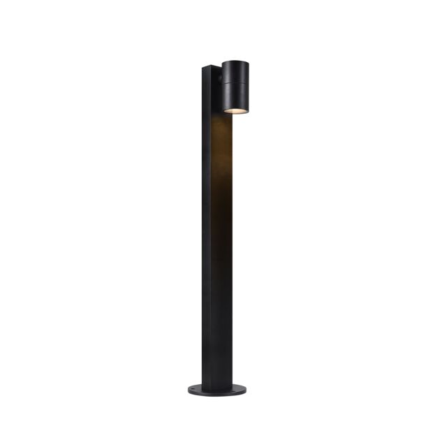 Nordlux Modern Outdoor Garden Post Black Aluminium GU10 Adjustable Head, IP44 - image 1