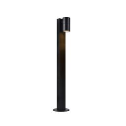 Nordlux Modern Outdoor Garden Post Black Aluminium GU10 Adjustable Head, IP44 - thumbnail 1
