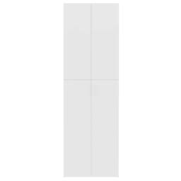Berkfield Home Office Cabinet White 60x32x190 cm Engineered Wood - Size: 60 x 32 x 190 cm - thumbnail 6
