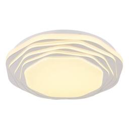 Netlighting Flordelis 38cm Semi Flush Ceiling Light White Matt LED 3000 6000K - thumbnail 5