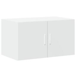 Berkfield Home Storage Cabinet White 70x42.5x225 cm Engineered Wood - thumbnail 5