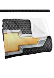 Chevrolet Chevy Chrome Bowtie Silky Touch Super Soft Throw Blanket 152 X 127 cm in White - thumbnail 3