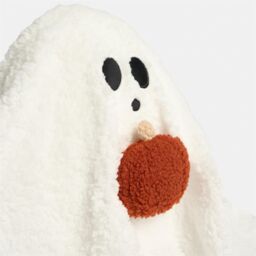 OHS Gilbert the Ghost Shaped Scatter Cushion Decorative Pillow in Cream - thumbnail 4