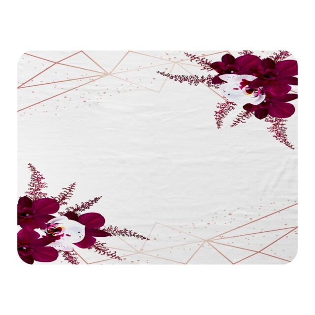 Benjamin Tate Design Geometrics & Flowers Blanket in Natural - Size: 120 cm x 150 cm - image 1
