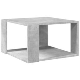 Berkfield Home Coffee Table Concrete Grey 51.5x51.5x30 cm Engineered Wood