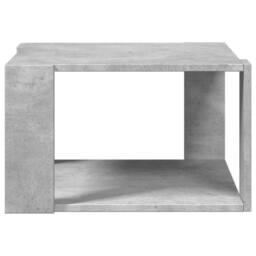 Berkfield Home Coffee Table Concrete Grey 51.5x51.5x30 cm Engineered Wood - thumbnail 5