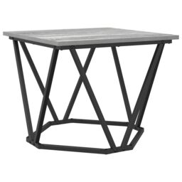 Berkfield Home Side Tables 3 pcs Grey Sonoma Engineered Wood - thumbnail 2