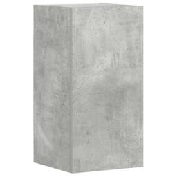 Berkfield Home Sturdy 5 Piece TV Cabinet Set Concrete Grey Engineered Wood - thumbnail 5