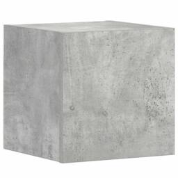 Berkfield Home Sturdy 5 Piece TV Cabinet Set Concrete Grey Engineered Wood - thumbnail 6
