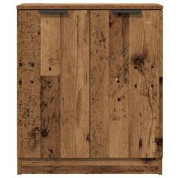 Berkfield Home Sideboards 3 pcs Old Wood 60x30x70 cm Engineered Wood in Brown - Size: 60 x 30 x 70 cm - thumbnail 6