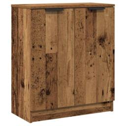 Berkfield Home Sideboards 3 pcs Old Wood 60x30x70 cm Engineered Wood in Brown - Size: 60 x 30 x 70 cm - thumbnail 4