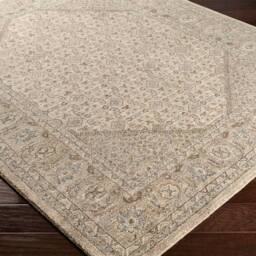 Livabliss Arda Vintage Taupe Brown Grey Green Traditional Boho Fringe Living Rug - Size: 200 cm x 290 cm - thumbnail 6