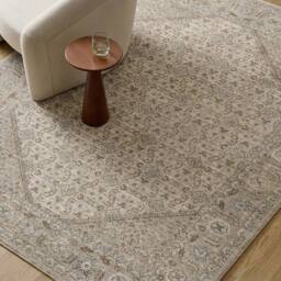 Livabliss Arda Vintage Taupe Brown Grey Green Traditional Boho Fringe Living Rug - Size: 200 cm x 290 cm - thumbnail 8