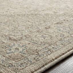 Livabliss Arda Vintage Taupe Brown Grey Green Traditional Boho Fringe Living Rug - Size: 200 cm x 290 cm - thumbnail 3
