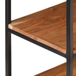 Berkfield Home Sideboard 150x30x75 cm Solid Acacia Wood in Brown - Size: 150 x 30 x 75 cm - thumbnail 5