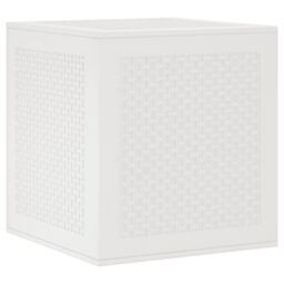 Berkfield Home Garden Storage Box White 55x53x57 cm PP - Size: 55 x 53 x 57 cm - thumbnail 8