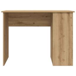 Berkfield Home Desk Artisan Oak 100x55x75 cm Engineered Wood in Brown - Size: 100 x 55 x 75 cm - thumbnail 4