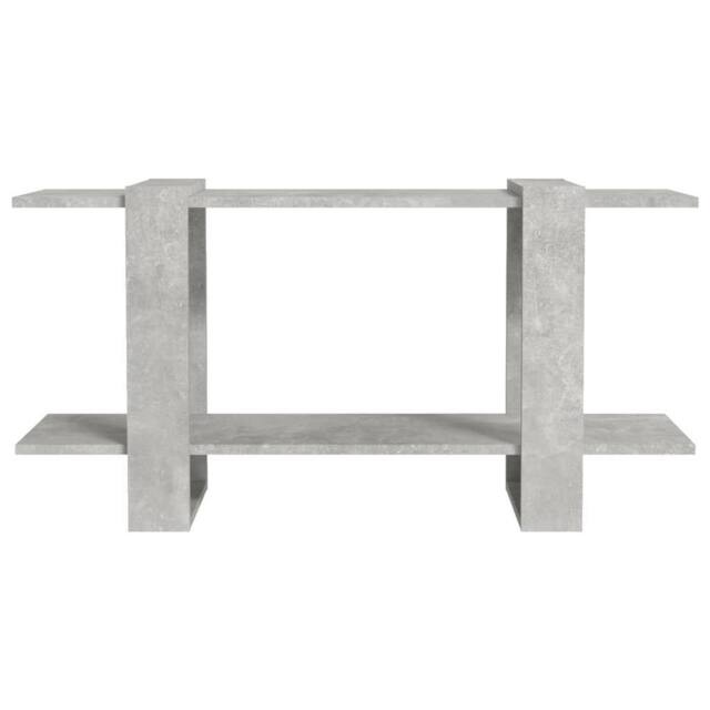 Berkfield Home Classic Book Cabinet Concrete Grey 100x30x51cm Engineered Wood - Size: 100 x 30 x 51 cm - image 1