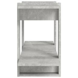 Berkfield Home Classic Book Cabinet Concrete Grey 100x30x51cm Engineered Wood - Size: 100 x 30 x 51 cm - thumbnail 4