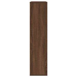 Berkfield Home Bookcase Brown Oak 89x24x101.5 cm Engineered Wood - thumbnail 5