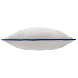 Furn Meridian Velvet Piped Cushion in Silver - Size: 45 cm x 45 cm - thumbnail 3